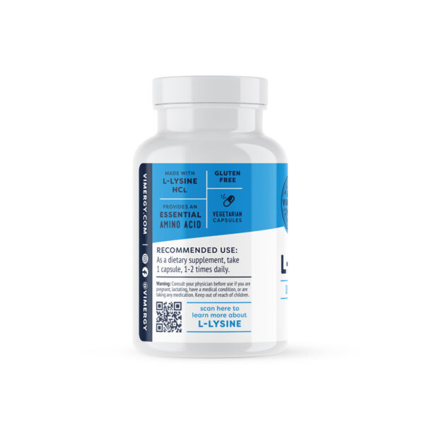 Vimergy® L-Lysine - 90 Kapsul Velikost potovanja
